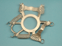 Three metal frames prepared with Ti-Light of Ti-Research